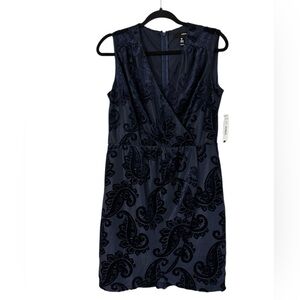 8 Aqua Sleeveless dress dark/navy blue